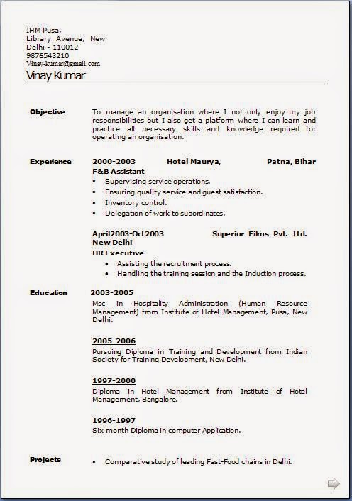 How can i make my resume